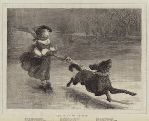Beware of the Express! by Samuel Edmund Waller